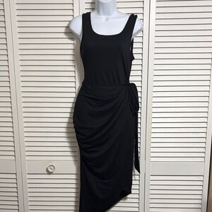 Cupshe Knotted Midi Wrap Dress!